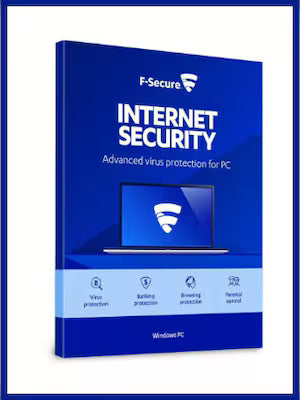 F-Secure Internet Security (PC, Android, Mac, iOS) (25 Devices, 3 Years) - F-Secure Key - GLOBAL