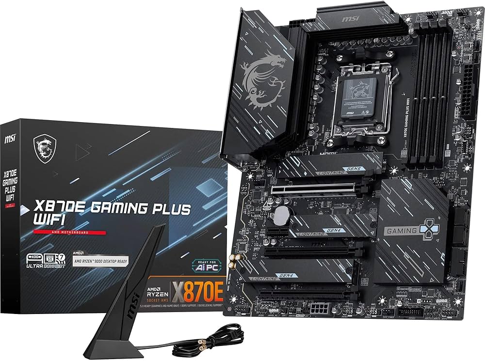 MSI X870E Gaming Plus WiFi DDR5 Motherboard